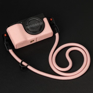 GRIV ปลอกหนัง PU สําหรับ Ricoh GR4 GRIV GR3 GRIII GR3X GRIIIX ฝาครอบกล้องสายคล้องคอ Quick Release สายคล้องไหล่ข้อมือรอบเชือก