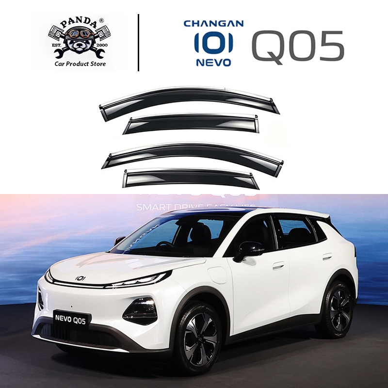 [Panda] กันฝนประตูรถ NEVO Q05 กันแดด กันฝน ลม ลดเสียงรบกวนสำหรับรถยนต์