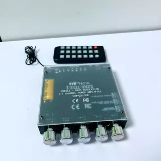 แอมป์จิ๋ว SZM TB21H แท้ 50W*2+100W ซับวูฟเฟอร์แอมพลิฟายเออร์โมดูล แอมป แอมป์จิ๋วบลูทูธtb21h amp