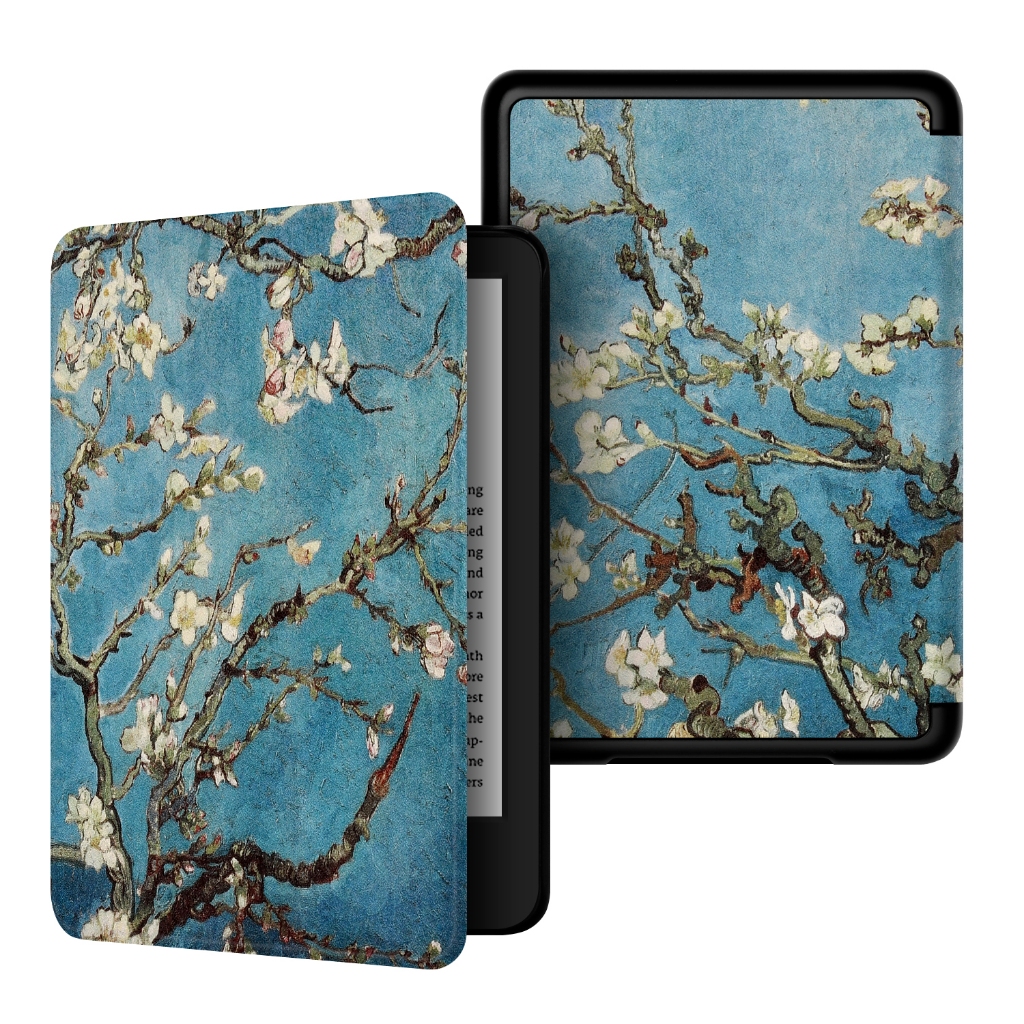 เคสหนัง PU ฝาพับแม่เหล็ก น้ําหนักเบา สําหรับ Kindle 10th J9G29R 2019
