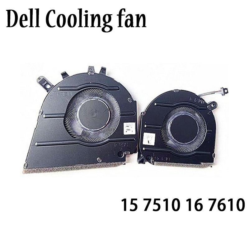 พัดลม CPU GPU ใหม่สําหรับ Dell Inspiron 15 Plus 7510 16 7610 0GJN2R CNNWF แล็ปท็อปพัดลมระบายความร้อน