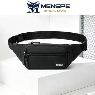 MENSPE กระเป๋าคาดเอวกีฬาผู้ชาย ดีไซน์แฟชั่น ผ้าออกซ์ฟอร์ดกันน้ำ สามารถใช้เป็นคาดอกและสะพายไหล่ได้ เหมาะสำหรับวิ่ง ปั่นจักรยาน เดินป่า และฟิตเนส