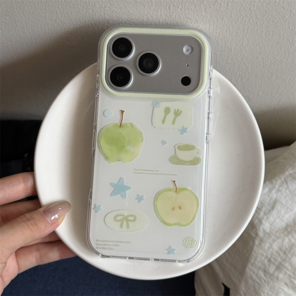 สําหรับ iphone Case 17 Pro Max 16 Pro Max 15 Pro Max Matcha กาแฟ เคสโทรศัพท์ apple สีเขียว