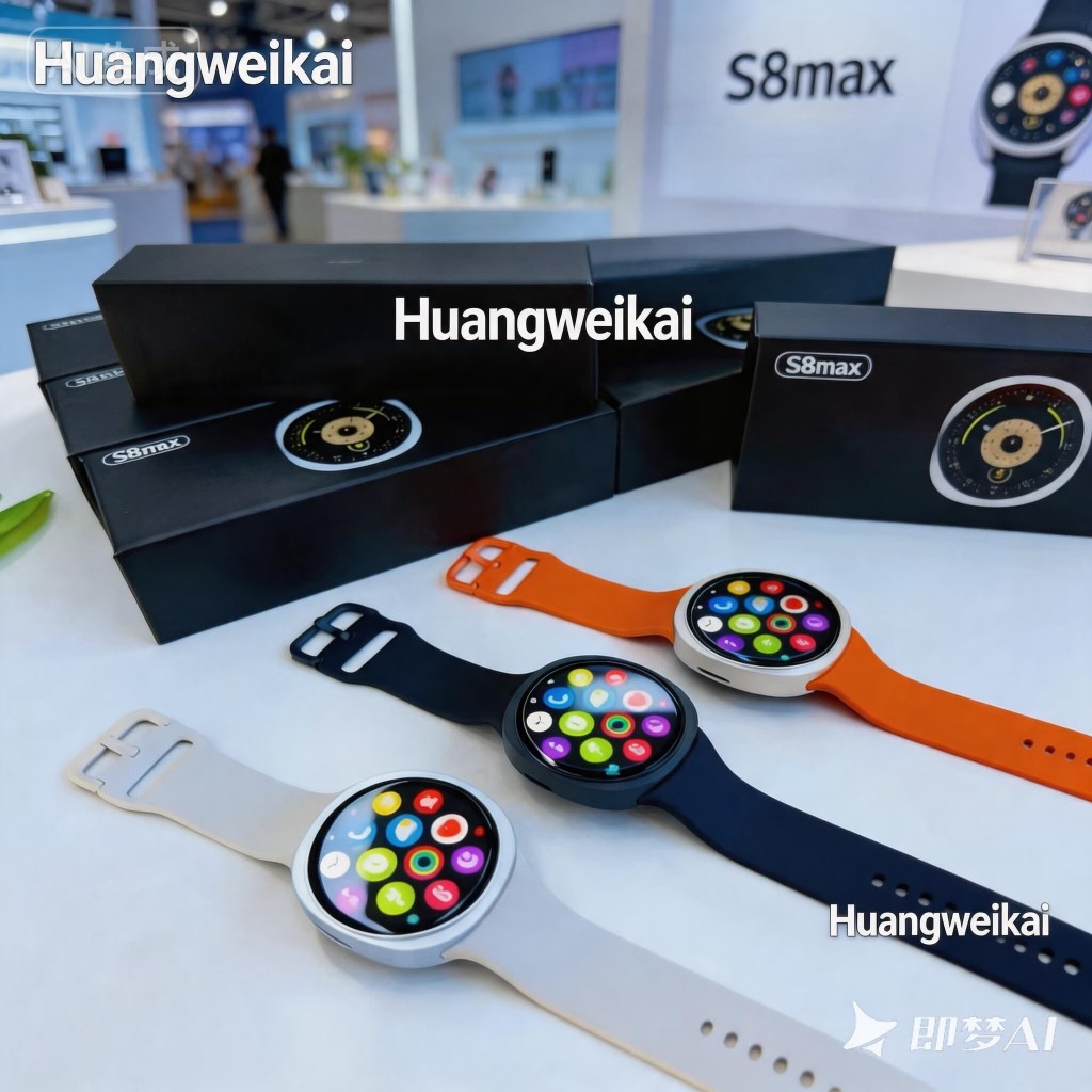 Smart Watch S8 max สําหรับ Galaxy Watch Ultra 8 Smart Watch ไร้สายชาร์จ BT call สําหรับชายผู้หญิง vs
