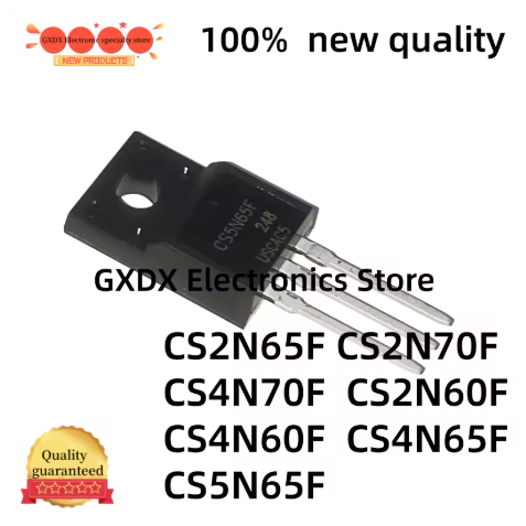 5PCS คุณภาพใหม่ CS2N60F 2N60F CS2N65F 2N65F CS2N70F 2N70F CS4N70F 4N70F CS4N60F 4N60F 4N60F 4N60F CS
