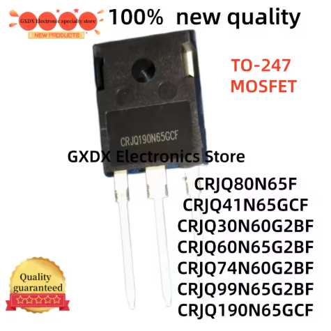 1-5PCS 100% nuevo CRJQ80N65F CRJQ41N65GCF CRJQ30N60G2BF CRJQ60N65G2BF CRJQ74N60G2BF CRJQ99N65G2BF-N6