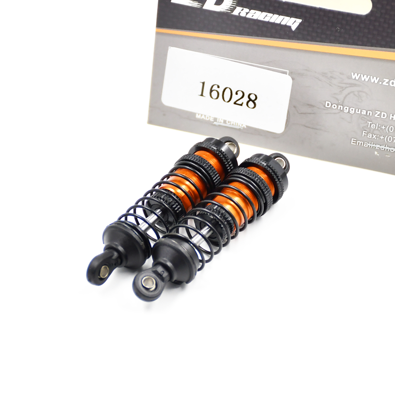 ZD Racing 1/16 MT16 Part 16028 ชุดโช้คอัพสากลด้านหน้าและด้านหลังเข้ากันได้กับ LeLuo Gladiator