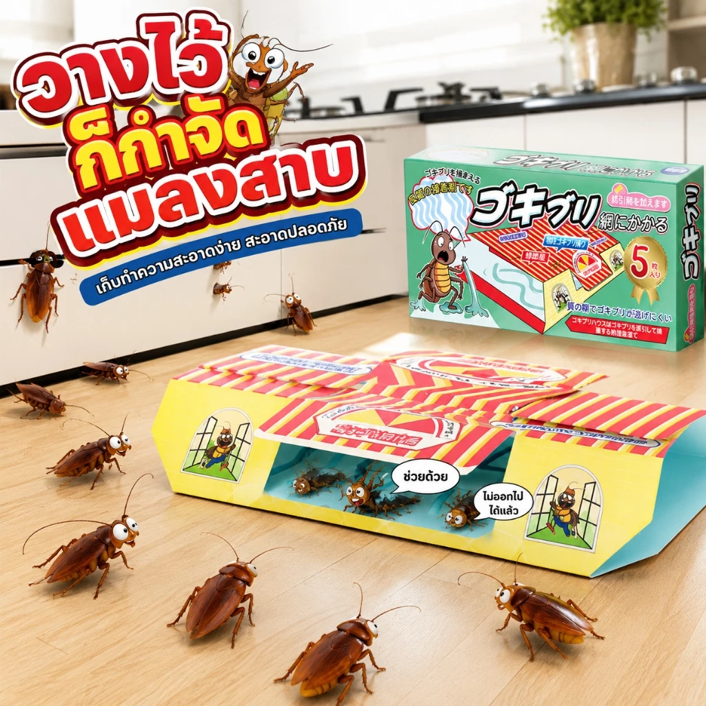 ส่งสินค้าในวันเดียวกัน ฆ่าแมลงสาบ ดักแมลงสาบ ยาแมลงสาบ บ้านสาบ ฆ่าสาป