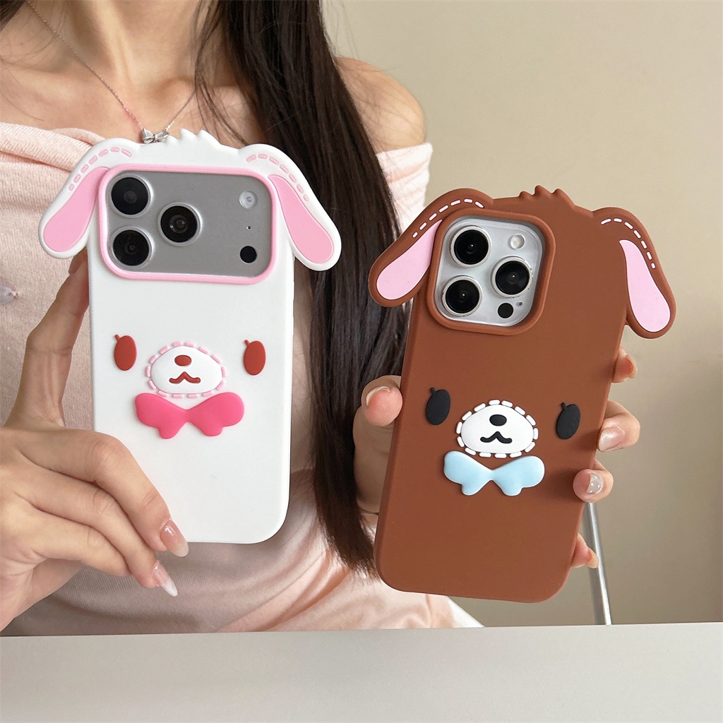 สําหรับ iphone Case 17 Pro Max 16 Pro Max 15 Pro Max 3D เคสซิลิโคนสามมิติ Soft Case