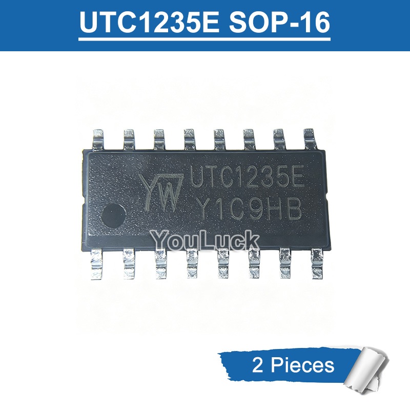 2 ชิ้น UTC1235E SOP-16 เครื่องขยายเสียงชิป IC ใหม่