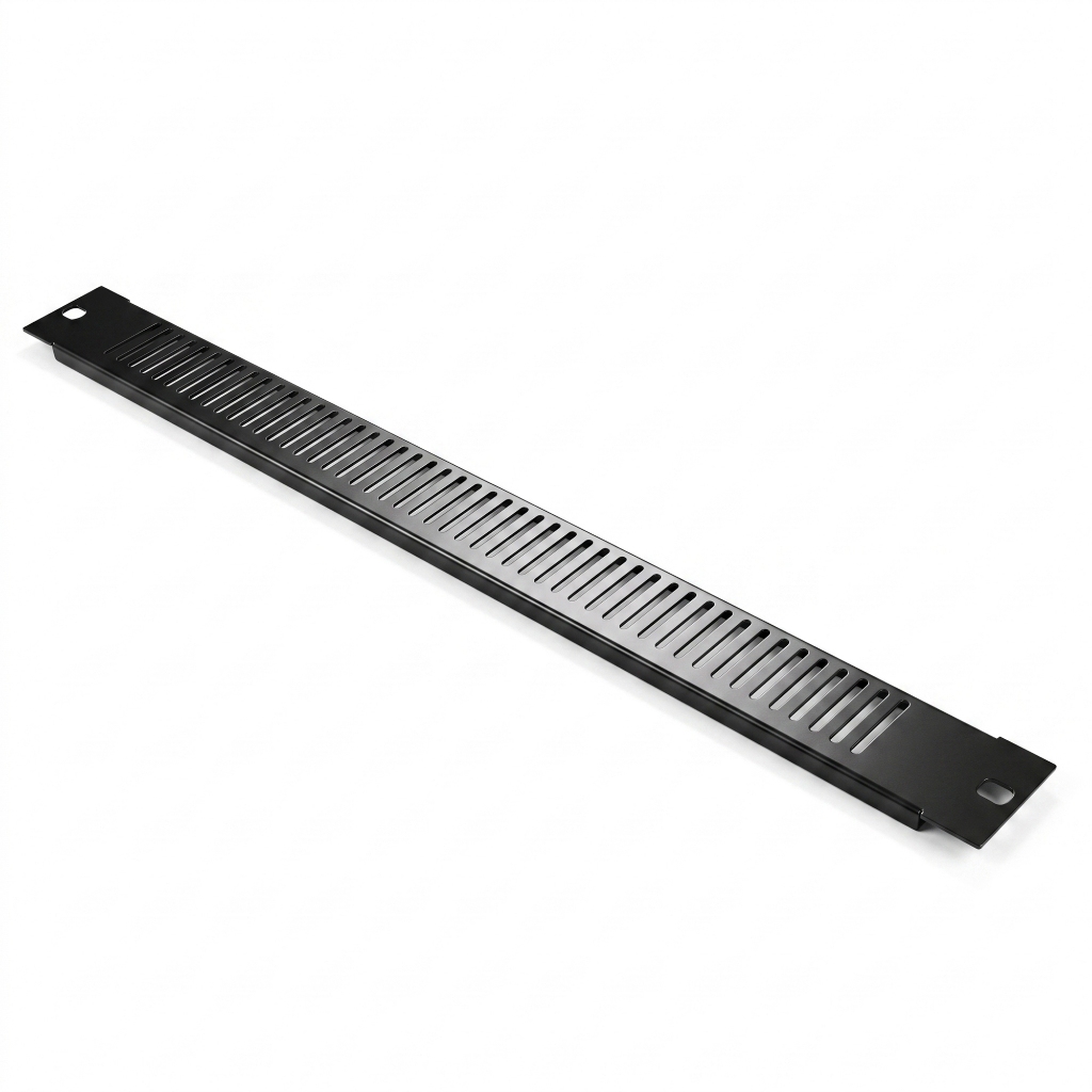 1/2/5 ชิ้น 1U/2U/3U/4U โลหะ Blank Rack Mount แผง Spacer พร้อม Venting สําหรับ 19 นิ้ว Server Network