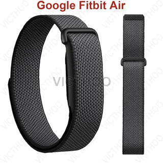 อุปกรณ์เสริมสายรัดเปลี่ยนสายนาฬิกาไนลอนยืดหยุ่นแบบนุ่มสําหรับ Google Fitbit Air