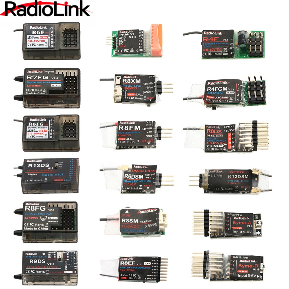 Radiolink R12DSM R12DS R9DS R8SM R8EF R8FM R8F R7FG R6DSM R6DS R6FG R6F R4FG R4FG R4FG R4FG R4FG R4F