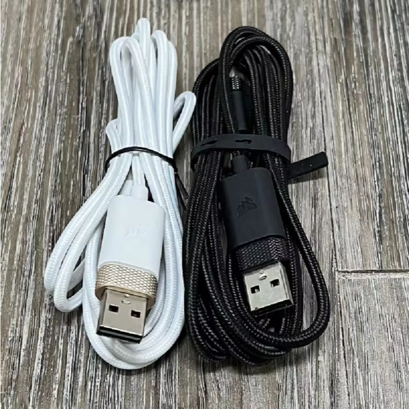 Original เปลี่ยน USB Type-C สายชาร์จข้อมูลสําหรับ HS80 RGB wirless SE XT VOID PRO หูฟัง 1.8M
