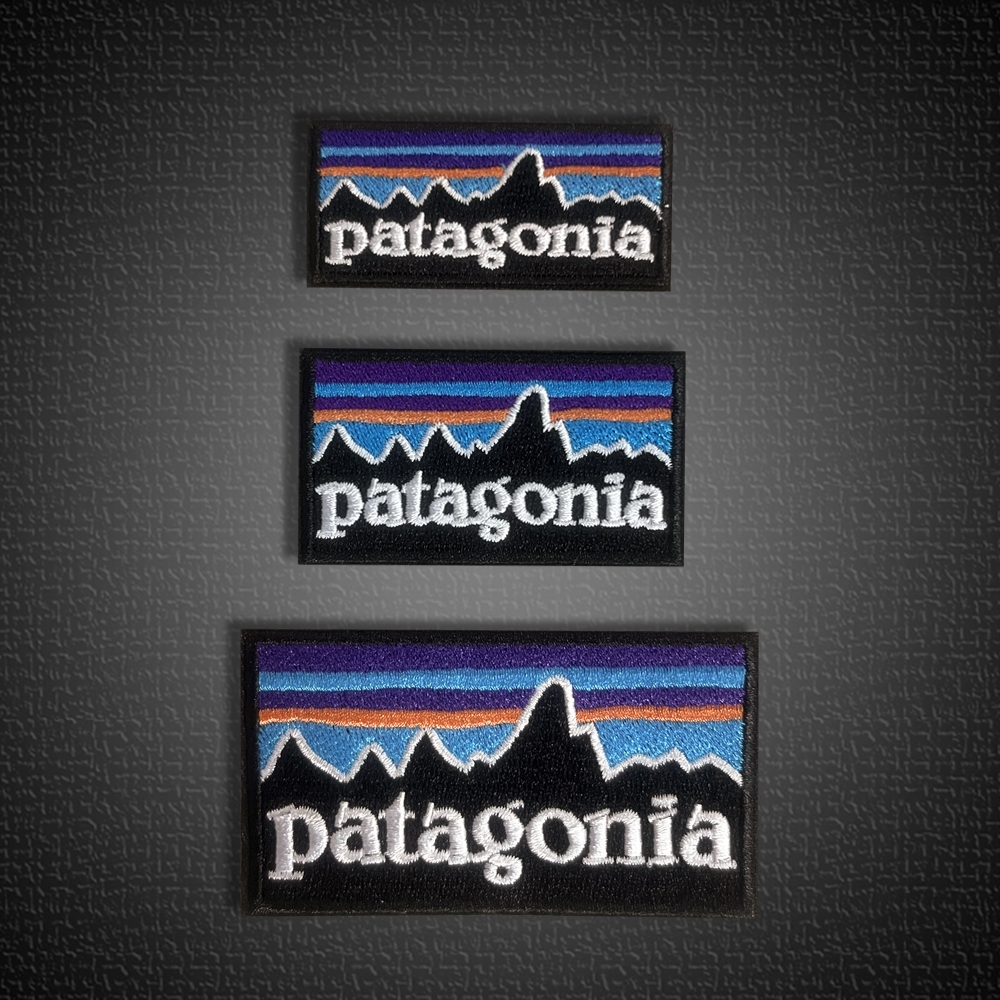 Mountain peak badge โลโก้เย็บปักถักร้อยสไตล์จีน badge เสื้อผ้ากางเกงแพทช์รีดผ้าเย็บแนวโน้มระดับไฮเอนด์