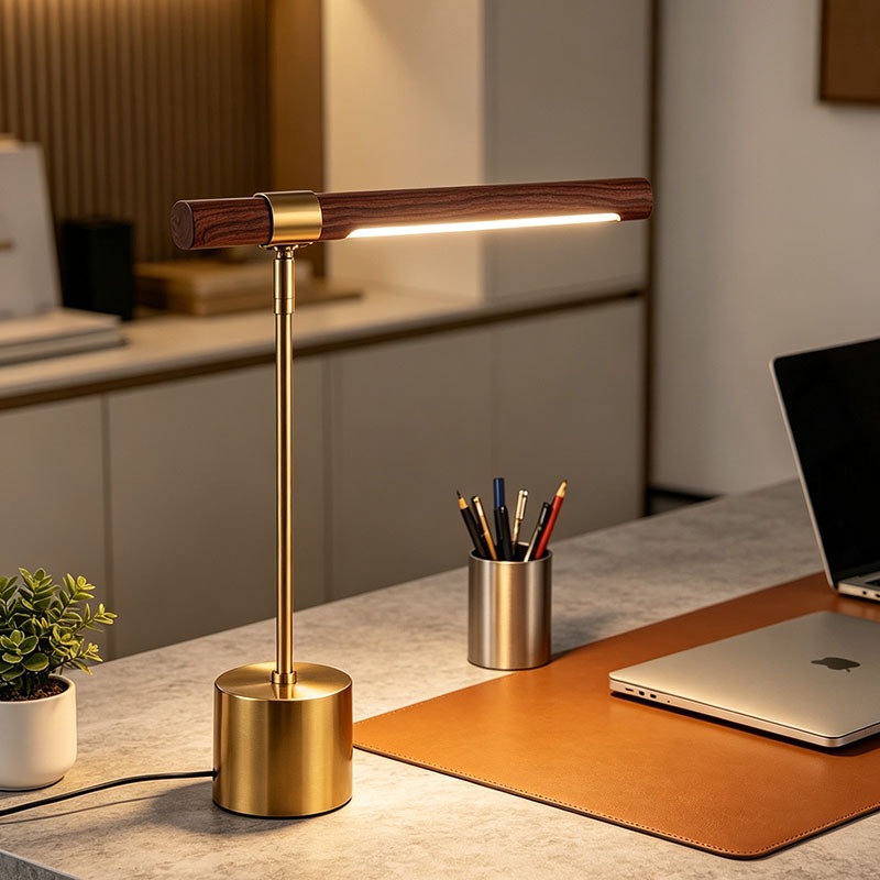 Onefire_Lighting Modern Study Room โคมไฟตั้งโต๊ะอ่านหนังสือโคมไฟตั้งโต๊ะห้องนอนเรียบง่ายโคมไฟข้างเตียง