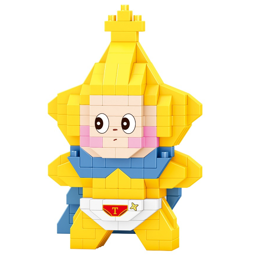 Creative Star Man Series Building Block ของเล่นของขวัญ