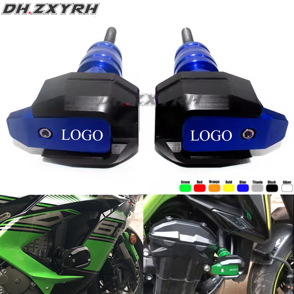 สําหรับ KAWASAKI Z900 Z 900 Z900RS Z1000 ZX10R ZX6R ZX-6R ZX-10R รถจักรยานยนต์ CNC Falling กรอบป้องก