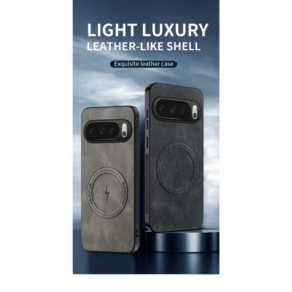เคสโทรศัพท์แม่เหล็กหนังสําหรับ Google Pixel 10 /Google Pixel 10Pro /Google Pixel 10ProXL เคสป้องกันข