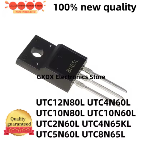 5PCS UTC12N80L UTC4N60L UTC10N80L UTC10N60L UTC2N60L UTC4N65KL UTC5N60L UTC8N60L 5L 10L 5N60L 5N60L 