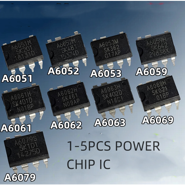 1-5PCS power ชิป ic DIP STR-A6061H A6062H A6063H A6053H A6051M A6251M A6052M A6079S A6053M A6059H A6