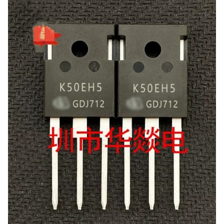 2 ชิ้นเดิม IKW50N65EH5 K50EEH5 TO-247 650V 50A ทรานซิสเตอร์