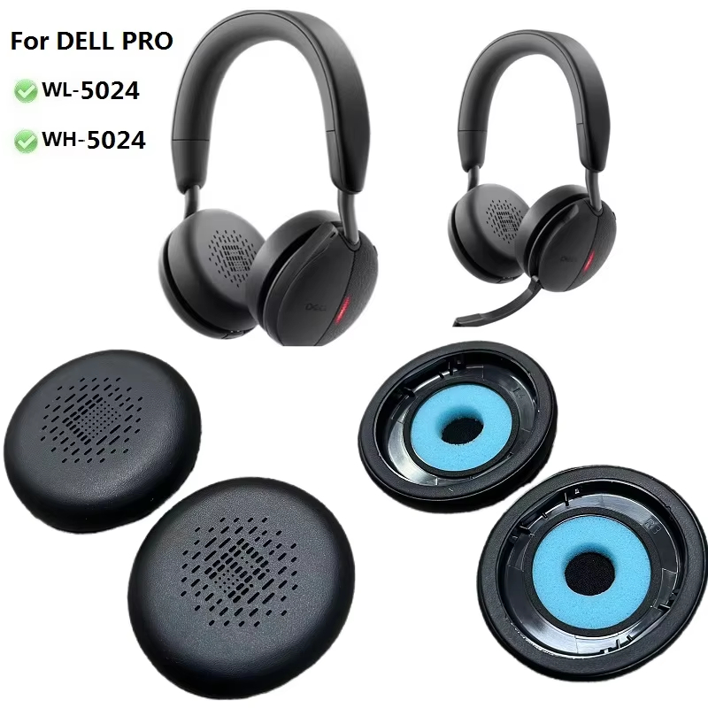 Original แผ่นรองหูฟังสําหรับ WL-5024 WH-5024 PRO หูฟังเปลี่ยน earmuff หมอนรองหู ที่ครอบหู แผ่นรองหูฟ