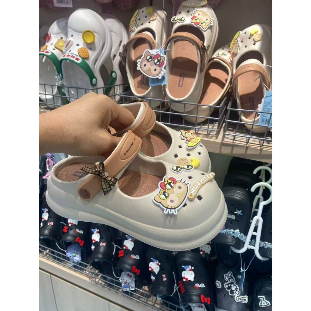 Miniso Hello kitty รองเท้าแตะ EVA summer collection