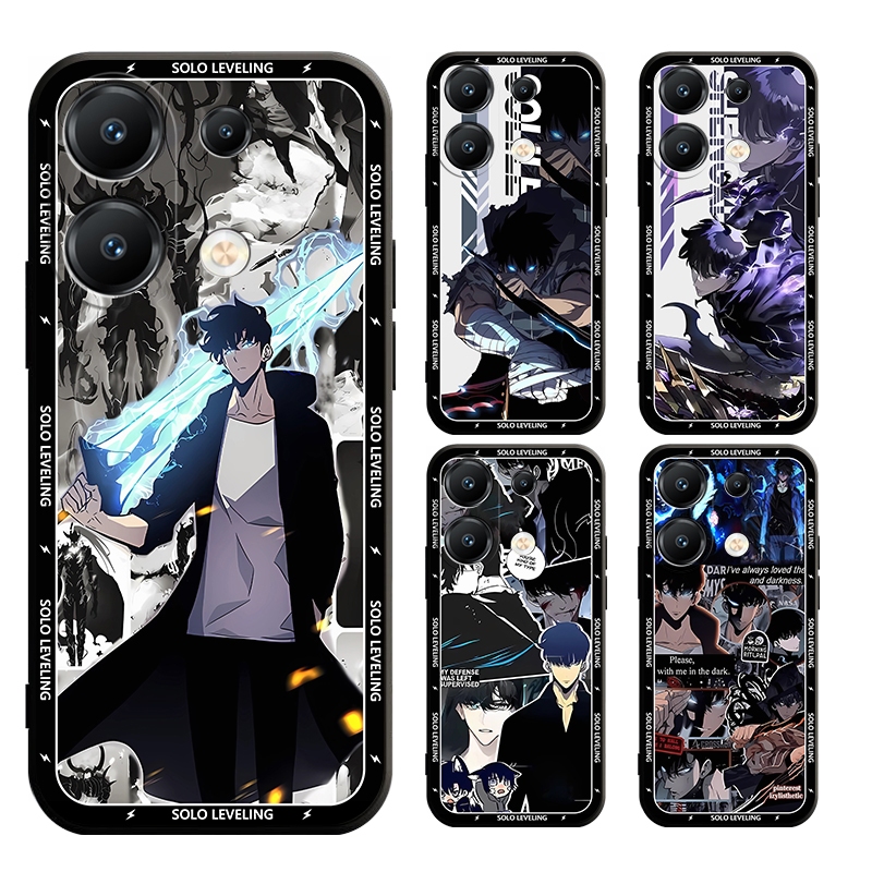 สําหรับ Xiaomi POCO F8 F8 PRO F7 Pro F7 Ultra POCO F6 F6 F5 F5 PRO Solo Leveling Casing Soft Case Co