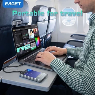 EAGET E15 2.5" SATA USB3.0 กล่องใส่ฮาร์ดไดรฟ์ภายนอกแบบไม่มีเครื่องมือ