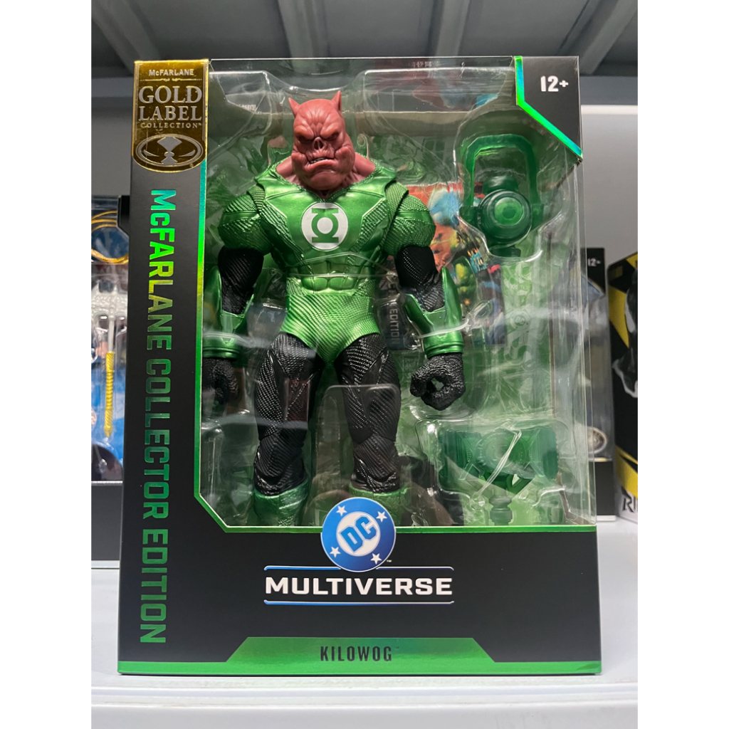 Mcfarlane DC Collectors Green Lantern Pig Kilowog 1/10 Action Figure