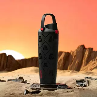 แก้วน้ํา Owala Star War Series พร้อมที่จับ | กระติกน้ําร้อนหุ้มฉนวนสแตนเลส 304 กลางแจ้งแบบพกพา | กระบอกน้ํา