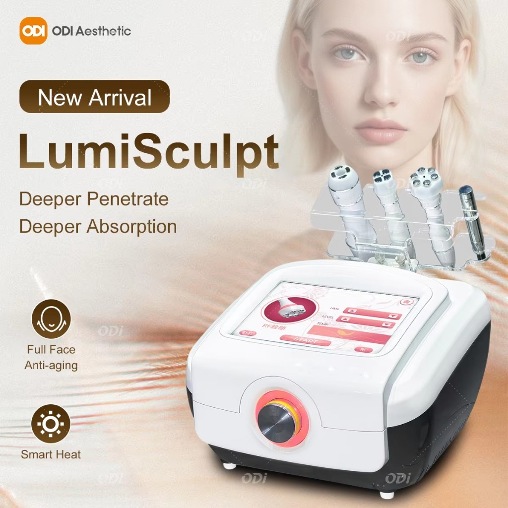 แบบพกพา Anti Aging สูญญากาศ Rf Monopolar Rf Ems Lift Face Eye v รูปร่างยกกําจัดริ้วรอย Face Lifting 