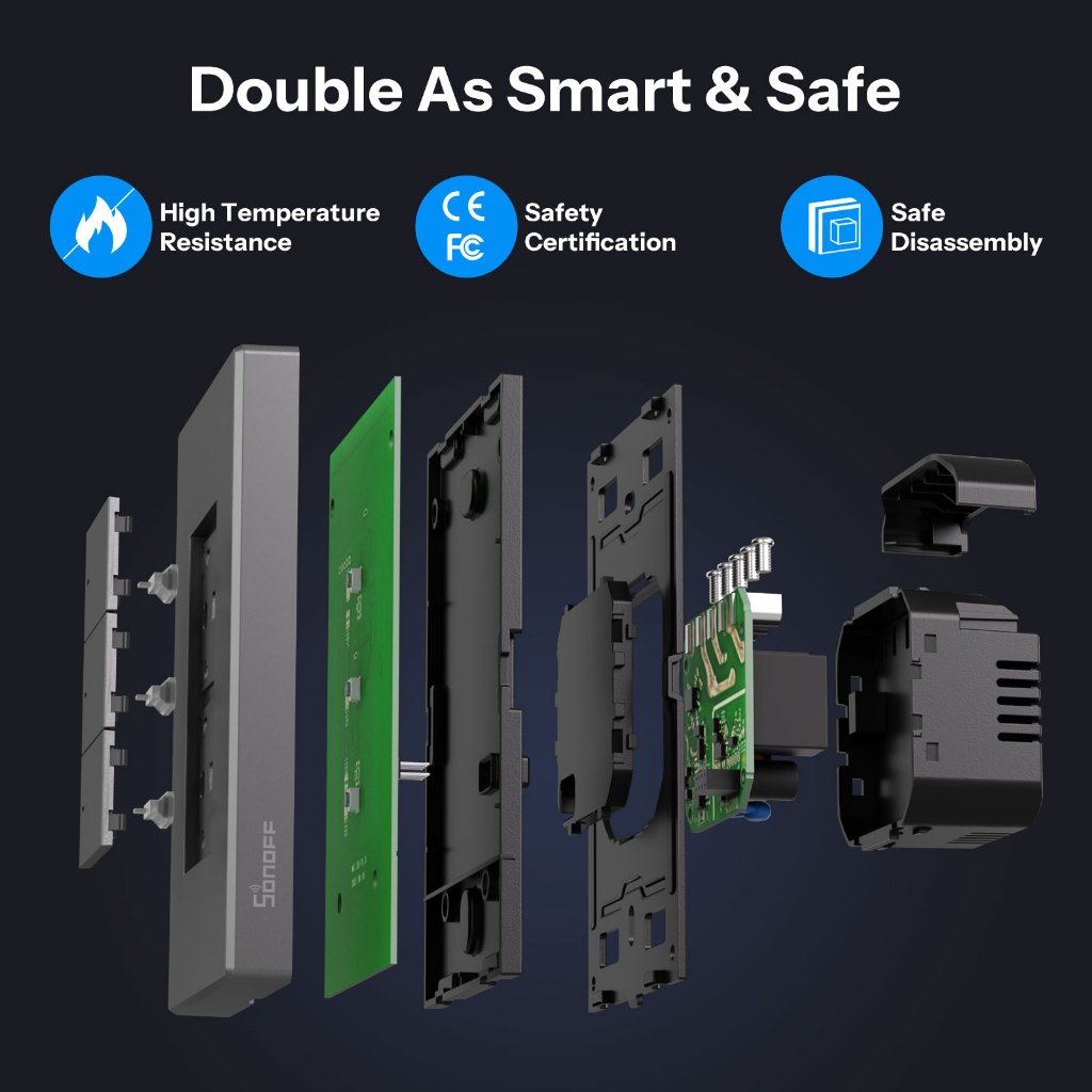 SONOFF M5 120 Matter M5 Matter ความเข้ากันได้ SwitchMan รูปที่ 4