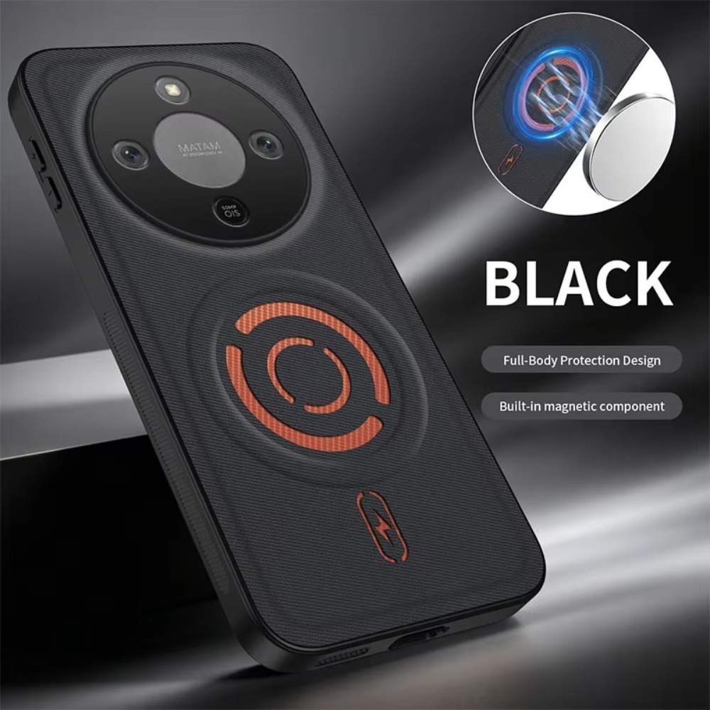 สําหรับ Honor X9d X9C X9b X7E X8d X6d X6C X6E X7d 5G 4G สีทึบหนังเคสโทรศัพท์แม่เหล็กบางเฉียบนุ่ม TPU