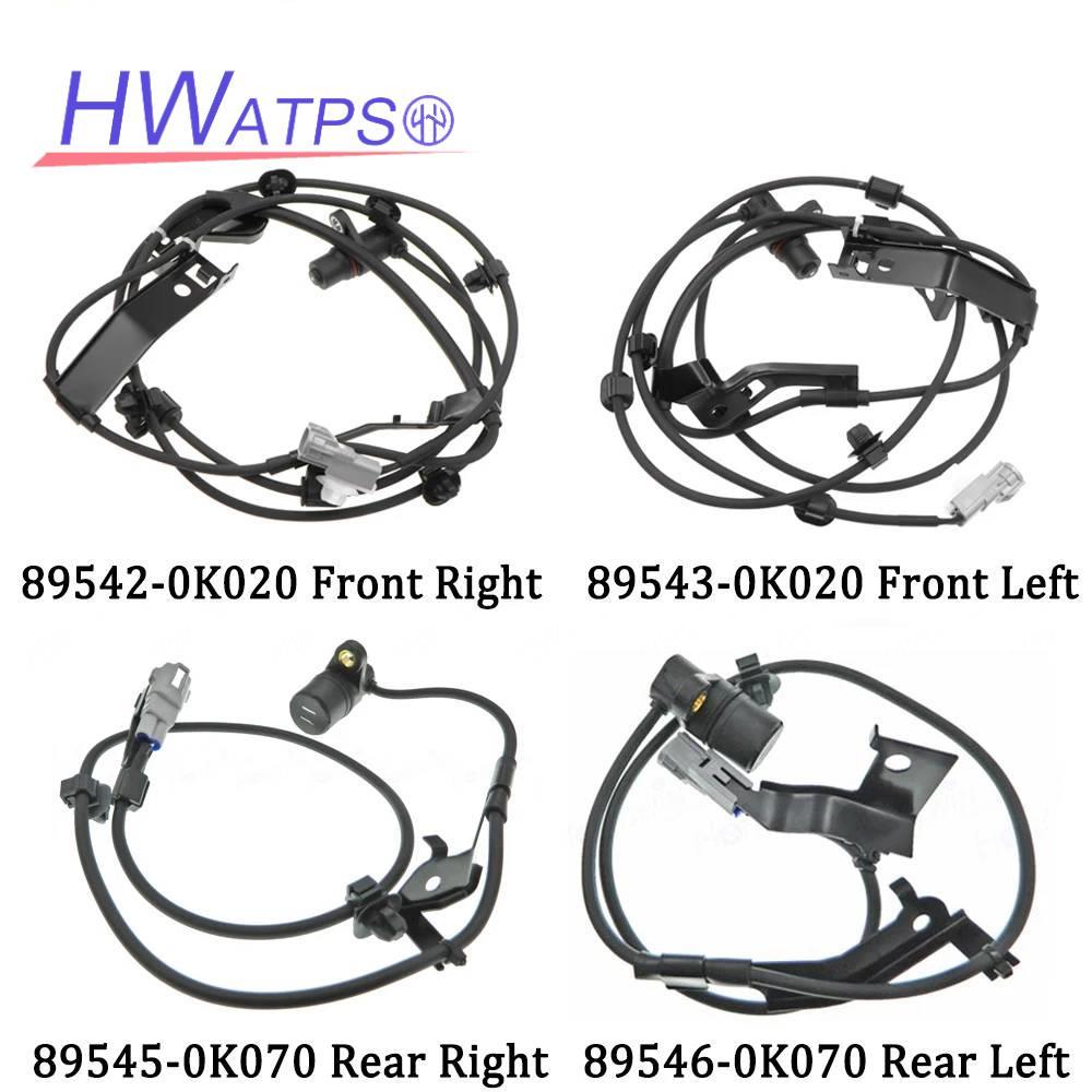 เซ็นเซอร์ ABS สําหรับ Toyota Hilux Vigo 2.7L OEM 89542-0K020 89543-0K020 89546-0K070 89545-0K070