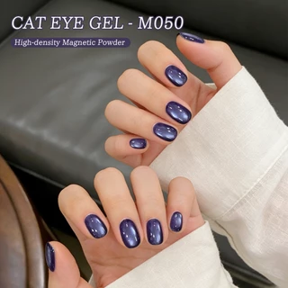XEIJAYI 10ml-ยาทาเล็บเจลตาแมวสีฟ้าสีม่วงเข้ม หรูหราต่ํา เหมาะสําหรับร้านเสริมสวยและทุกสีผิว