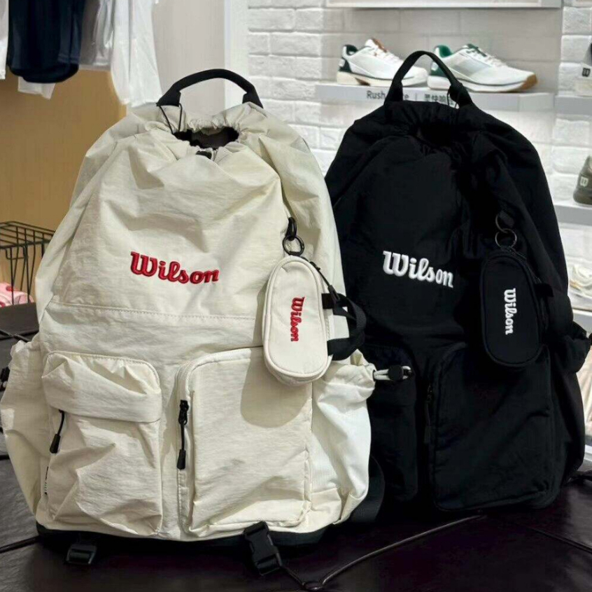 กระเป๋าเป้เทนนิส Wilson Black White
