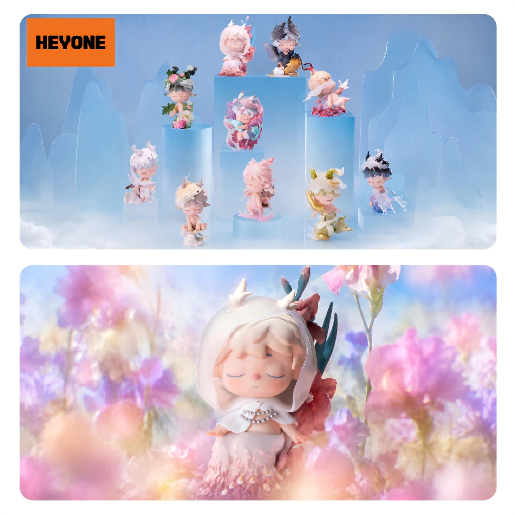 Heyone MIMI-Wander of the Wild Series รูป Neo-สไตล์จีน Action Figure กล่องตาบอด Mystery กล่องของขวัญ-เต็มกล่อง