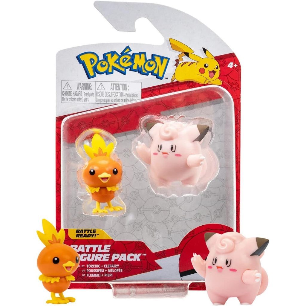 Pokemon Pokemon Torchiic Clefairy Battle Characteristics 2 ชุดตุ๊กตา, ตุ๊กตาคอลเลกชัน