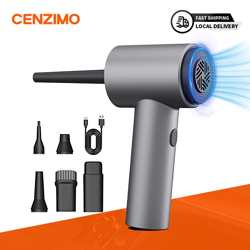 4 in 1 เครื่องดูดฝุ่นไร้สาย 60000RPM Air Duster Blower ปั๊มไฟฟ้าสําหรับแป้นพิมพ์คอมพิวเตอร์โซฟา Home