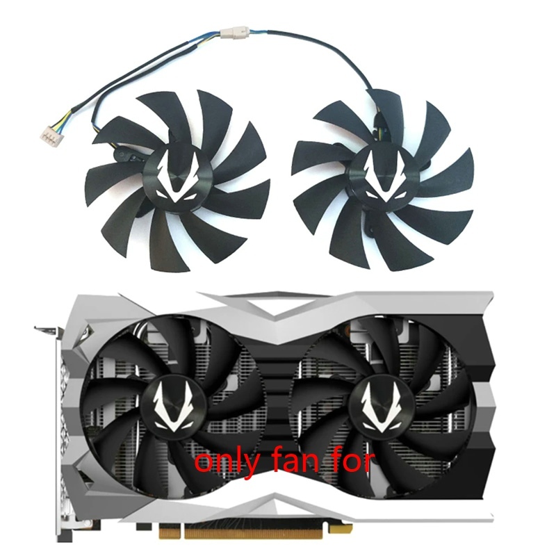 87 มม.4PIN GA92A2H GTX 1660 GPU พัดลมสําหรับ Zotac GTX 2060 2070 Super Mini Geforce GTX 1660Ti กราฟิ