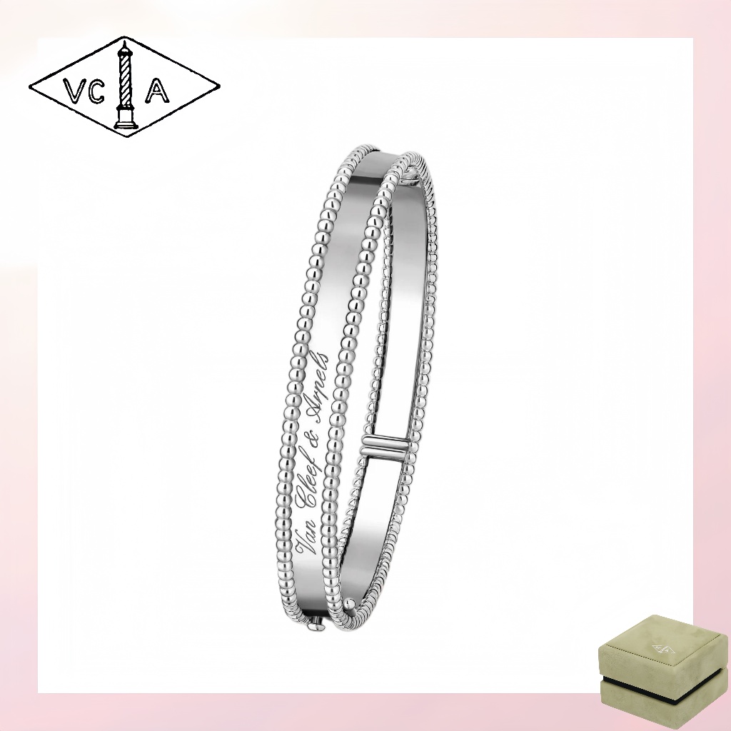 VCA Luxury Casual Jewelry Accessories (รวมกล่องบรรจุภัณฑ์) - High-qlity Luxury Perlée signature brac