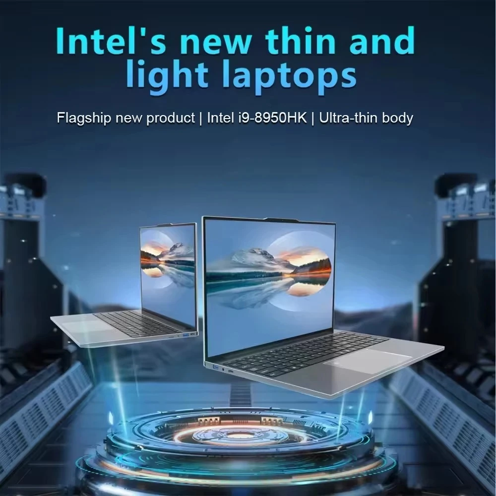 Intel Core i9 Laptop 16GB RAM 512GB/2TB SSD Windows 11 Pro thumbnail 3