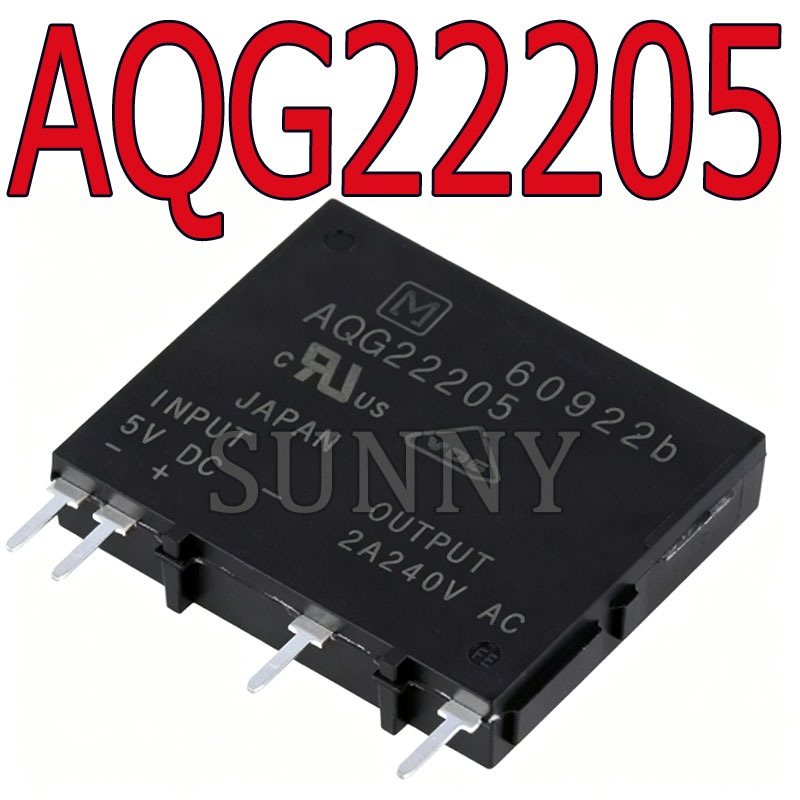 1PCS นําเข้า AQG22205 AQG22105 AQG2112 AQG22212 G3MC-202PL-VD-12V AQG22205 5VDC 4 Pins 2A เครื่องปรั