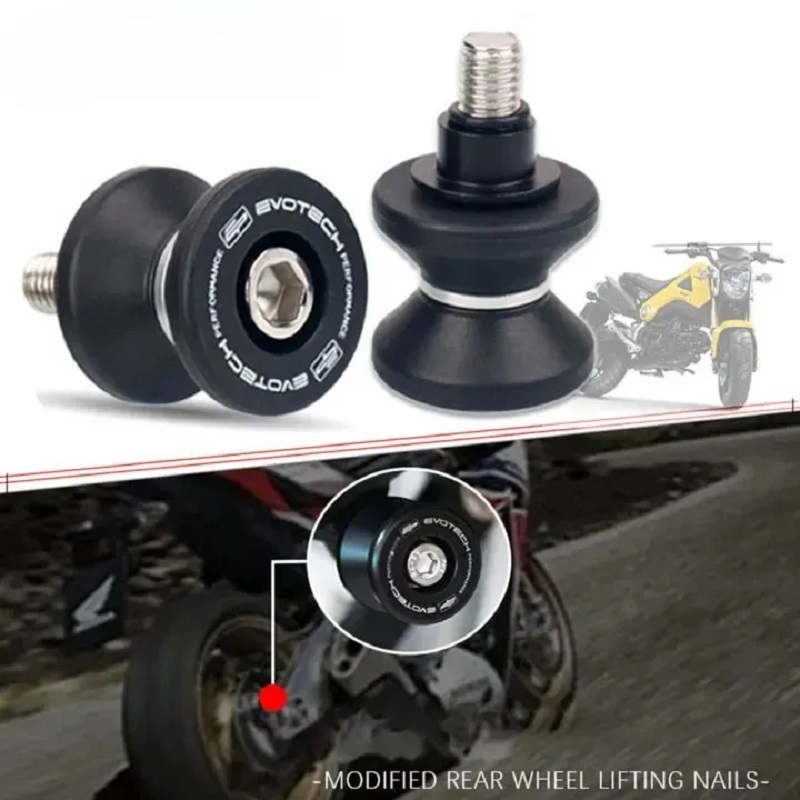 รถจักรยานยนต์ 8 มม.CNC EP Swingarm Spool Slider ขาตั้งสกรูสําหรับ Kawasaki Z1100 Z1100SE Z 1100 SE 2