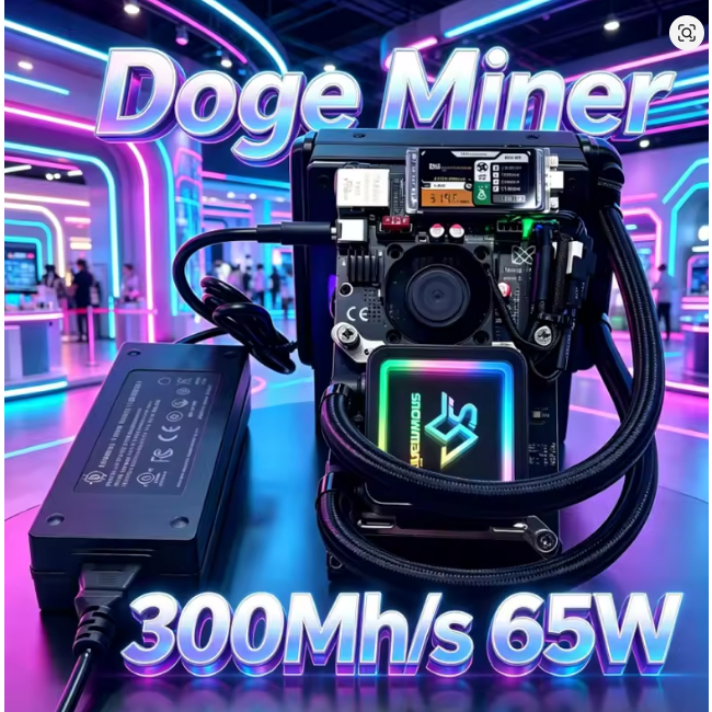 NEXUS MINER L1 300MH/S 65W Solo Doge Miner LTC DOGE ที่มีประสิทธิภาพ ASlC Miner Solo Mining พร้อม PS