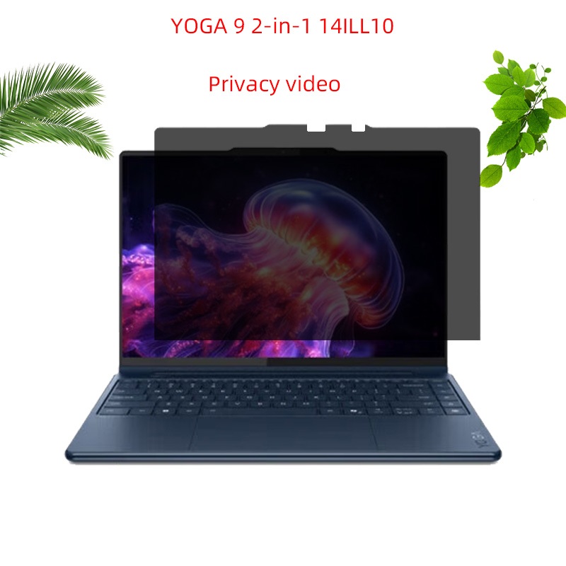 เหมาะสําหรับ 14 นิ้ว Lenovo Yoga 9 2-in-1 14ILL10 Aura Edition Gen10 แล็ปท็อปกาวความเป็นส่วนตัวฟิล์ม