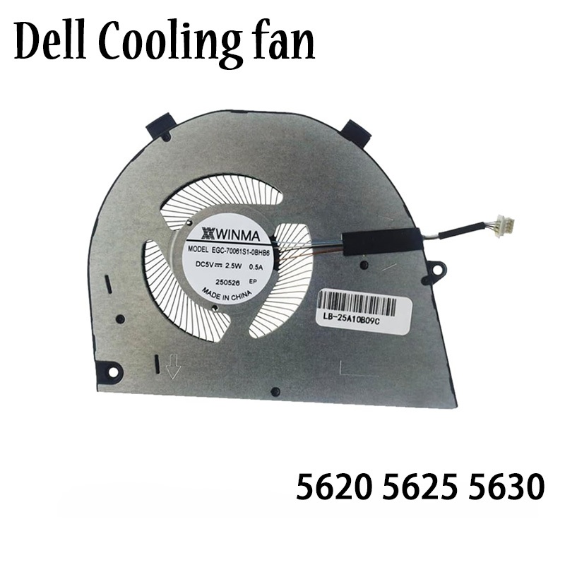 0T8R2T แล็ปท็อป Cooling CPU พัดลมสําหรับ Dell Vostro 16 5620 5625 5630 T8R2T EGC-70061S-0BHB6 EGC-70