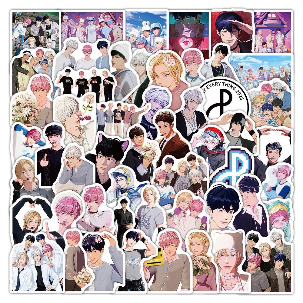 [GUYN] สติ๊กเกอร์ Plave (70 แผ่น) plave สติ๊กเกอร์มูลค่าสูง Nam Yijun Han Noah Korean Boys Group สติ